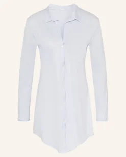 Nachthemd Cotton Deluxe blau Hellblau