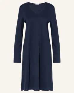 Nachthemd Cotton Silk blau Dunkelblau