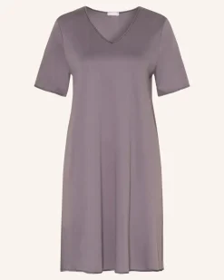 Nachthemd Cotton Silk grau Dunkelgrau