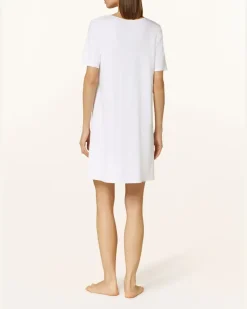 Nachthemd Cotton Silk weiss