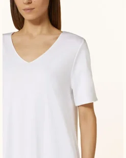 Nachthemd Cotton Silk weiss
