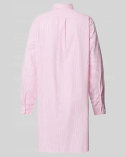 Nachthemd mit Brusttasche Rosa