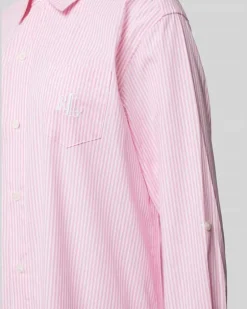 Nachthemd mit Brusttasche Rosa