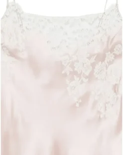 Nachthemd mit Spitze - Rosa