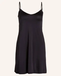 Nachthemd Satin Deluxe Aus Satin schwarz