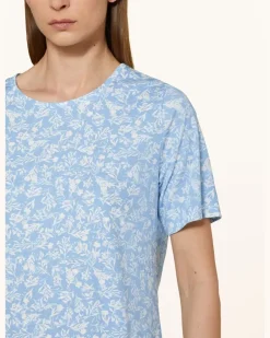 Nachthemd Serie Flower Meadow blau Hellblau