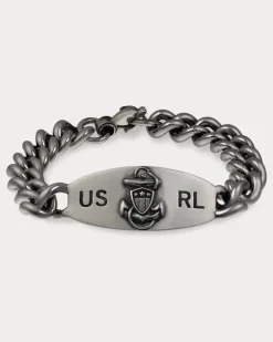 Namensarmband aus Sterlingsilber Grey