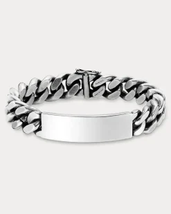 Namensarmband aus Sterlingsilber Grey