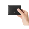 Nano Continental-Brieftasche aus Soft Leder - Schwarz - Leder - MB198007 - Brieftaschen