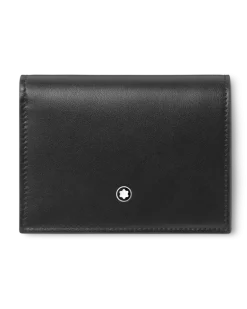 Nano Continental-Brieftasche aus Soft Leder - Schwarz - Leder - MB198007 - Brieftaschen
