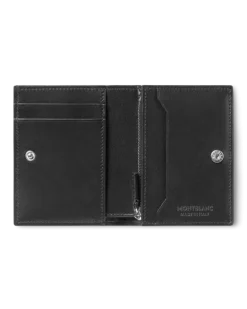 Nano Continental-Brieftasche aus Soft Leder - Schwarz - Leder - MB198007 - Brieftaschen
