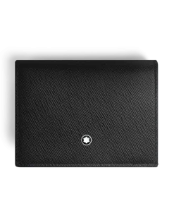 Nano Continental-Brieftasche aus Sartorial Leder - Schwarz - Leder - MB198876 - Brieftaschen