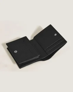 Nano Continental-Brieftasche aus Sartorial Leder - Schwarz - Leder - MB198876 - Brieftaschen