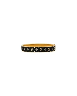 Nanogram Enamel Armband Black