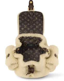 Nano Teddy Rucksack Beige
