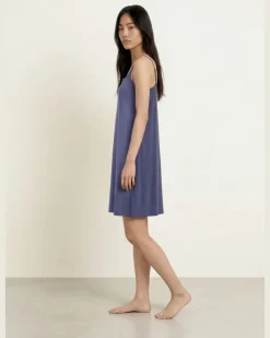 Negligé blau Blaugrau
