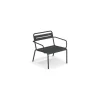 Niedrig stapelbarer Sessel Star - Metall - Galvanisiertes Blech