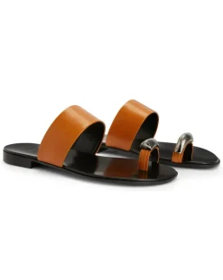 NORBERT Flip-Flops Brown