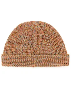 Ocramouline Exterior: Linen Cotton Cuffie Ocramouline' Accessory Orange