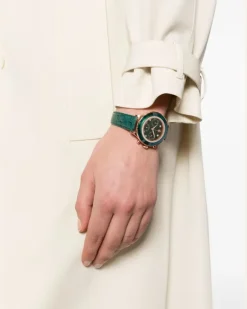 Octea Chrono Armbanduhr 37mm - Grün