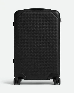 Odyssey Intrecciato Handgepäck-Koffer-Schwarz - Unisex