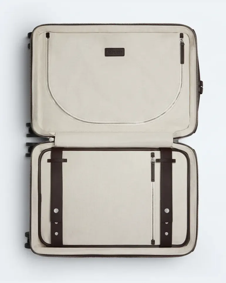 Odyssey Intrecciato Handgepäck-Koffer-Braun - Unisex
