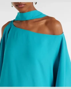 One-Shoulder-Kaftan Barths TüRkis