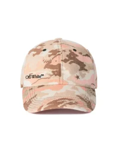 ORANGENE CAMOUFLAGE BASEBALLCAP