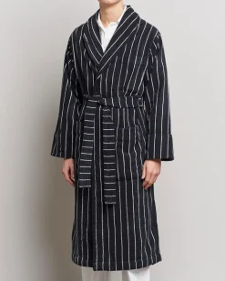 Organic Terry Classic Bathrobe Antwerp Blau