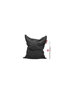 Outdoor-Hocker Original - Grau - Olefin-Gewebe