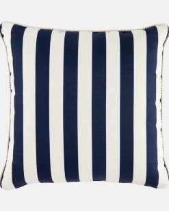 Outdoor-Kissen Palazzo Blue aus Baumwolle Blau