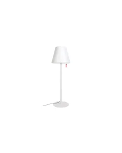 Outdoor-Stehleuchte Edison - Weiß - Polyäthylen - Designer Alex Bergman
