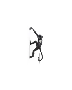 Outdoor-Wandleuchte mit Stecker Animaux - Schwarz - Harz - Designer Marcantonio