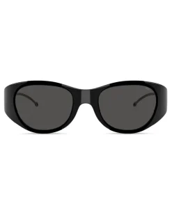 Ovale Sonnenbrille - Sonnenbrille - Unisex - Grau
