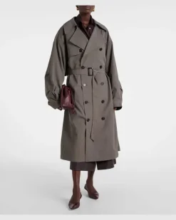 Oversize Trenchcoat Mavis Grau