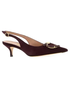 oxblood)darkbaroloamaretti Scarpe Con Tacco High Heel Shoes Red