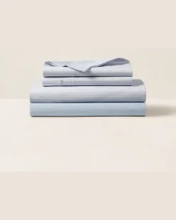 Oxford-Bettwäsche Blue