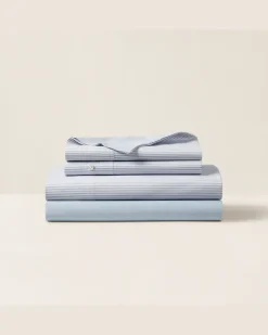 Oxford-Bettwäsche Blue