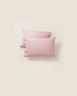 Oxford-Bettwäsche Pink