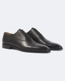 Oxford-Schuhe Greggo aus Leder Schwarz