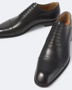 Oxford-Schuhe Greggo aus Leder Schwarz
