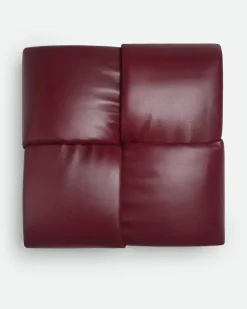 Padded Intreccio-Kissen-Bordeaux - Unisex