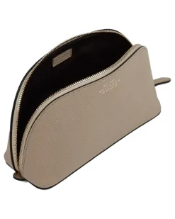 Panama Kosmetiktasche mit Reißverschluss - Nude