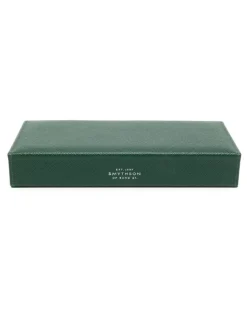 Panama Manschettenknopf-Box - Grün