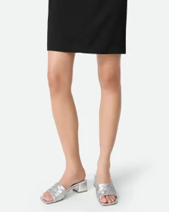 Parco Mules-Silber - Damen