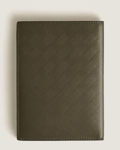 Passetui aus Extreme Leder - Khaki - Leder - MB221430 - Passetuis