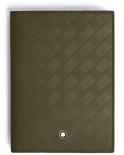 Passetui aus Extreme Leder - Khaki - Leder - MB221430 - Passetuis