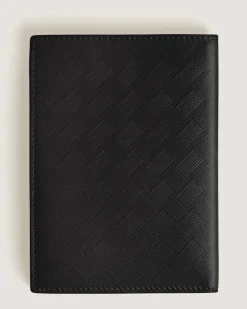 Passetui aus Extreme Leder - Schwarz - Leder - MB221162 - Passetuis