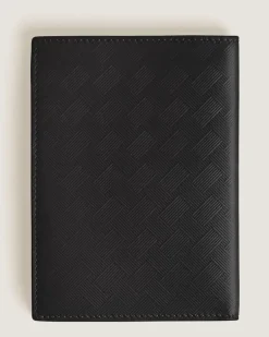 Passetui aus Extreme Leder - Schwarz - Leder - MB221162 - Passetuis