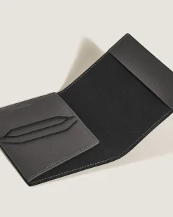 Passetui aus Grain Leder - Forged Iron - Leder - MB223063 - Passetuis